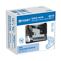 Llave recta 1/2 X 3/8' - ANG-11 / 49119 Llave recta 1/2 X 3/8' - ANG-11 / 49119