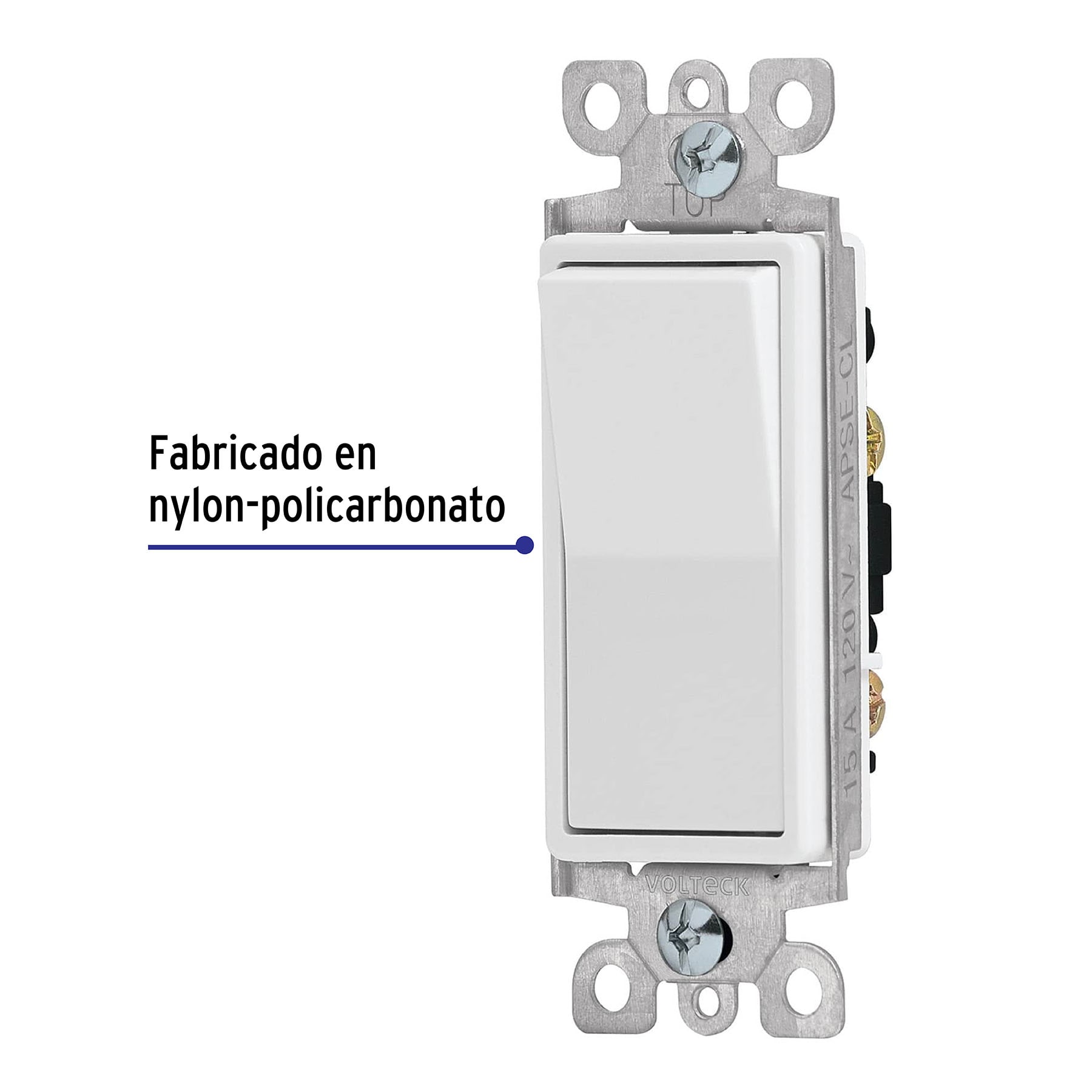 Interruptor sencillo, línea Classic - APSE-CL / 46005 Interruptor sencillo, línea Classic - APSE-CL / 46005