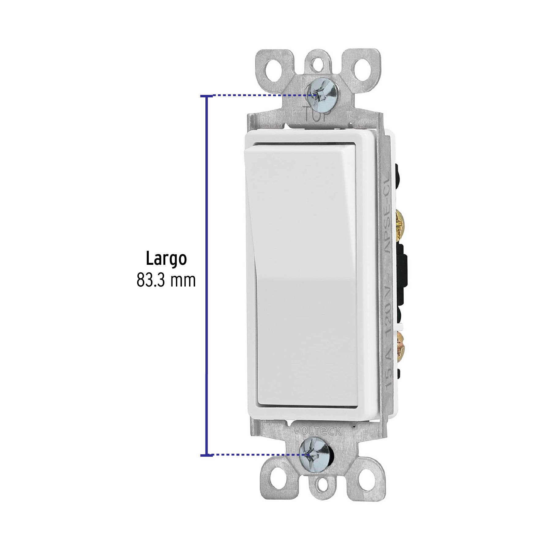 Interruptor sencillo, línea Classic - APSE-CL / 46005 Interruptor sencillo, línea Classic - APSE-CL / 46005