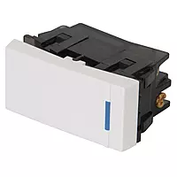 Interruptor de 3 vías, 1 módulo, línea Española,color blanco - APSE-EEB / 47048