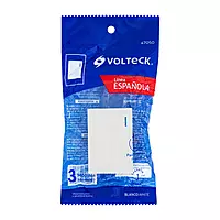 Interruptor de 3 vías, 3 módulos, línea Española, blanco - APSE3-EEB / 47050