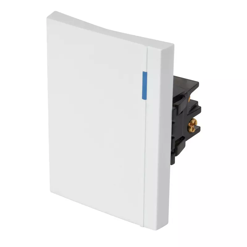 Interruptor de 3 vías, 3 módulos, línea Española, blanco - APSE3-EEB / 47050