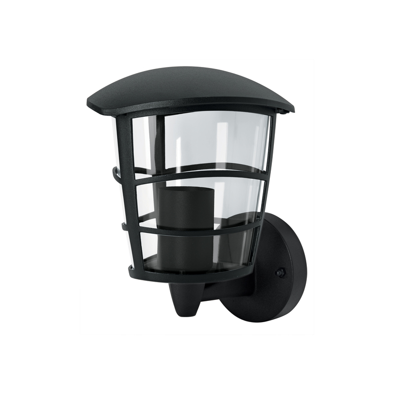 Arbotante tipo farol moderno soportado p/exteriores, negro - 45092 - ARB-105S - Caja con 1 Pieza – Master 12 Arbotante tipo farol moderno soportado p/exteriores, negro - 45092 - ARB-105S - Caja con 1 Pieza – Master 12