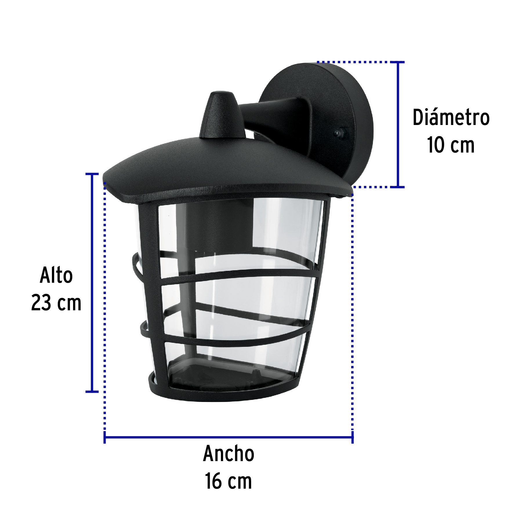 Arbotante tipo farol moderno suspendido p/exteriores, negro - 45093 - ARB-107S - Caja con 1 Pieza – Master 12 Arbotante tipo farol moderno suspendido p/exteriores, negro - 45093 - ARB-107S - Caja con 1 Pieza – Master 12
