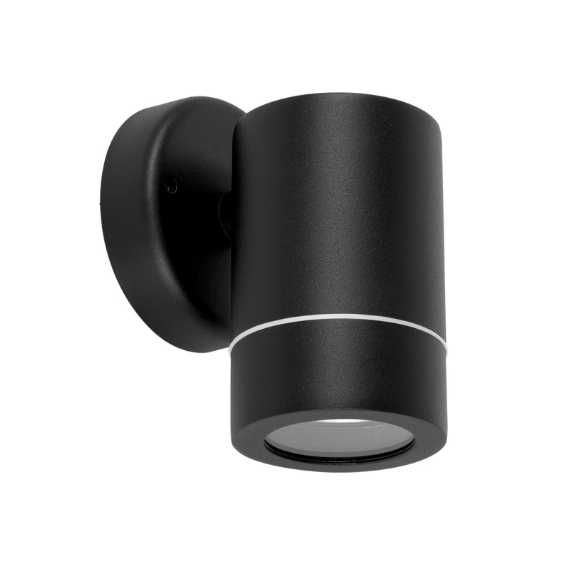 Arbotante de acento 1 spot negro, lámpara no incluida - 48143 - ARB-203S - Caja con 1 Pieza – Master 20 Arbotante de acento 1 spot negro, lámpara no incluida - 48143 - ARB-203S - Caja con 1 Pieza – Master 20