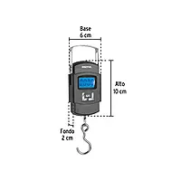 Báscula electrónica colgante, de pilas, 50 kg, Pretul, 28180 - BASE-50CP Báscula electrónica colgante, de pilas, 50 kg, Pretul, 28180 - BASE-50CP