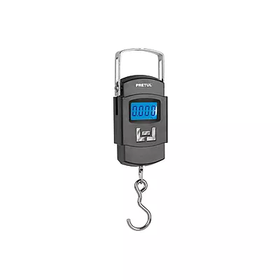 Báscula electrónica colgante, de pilas, 50 kg, Pretul, 28180 - BASE-50CP