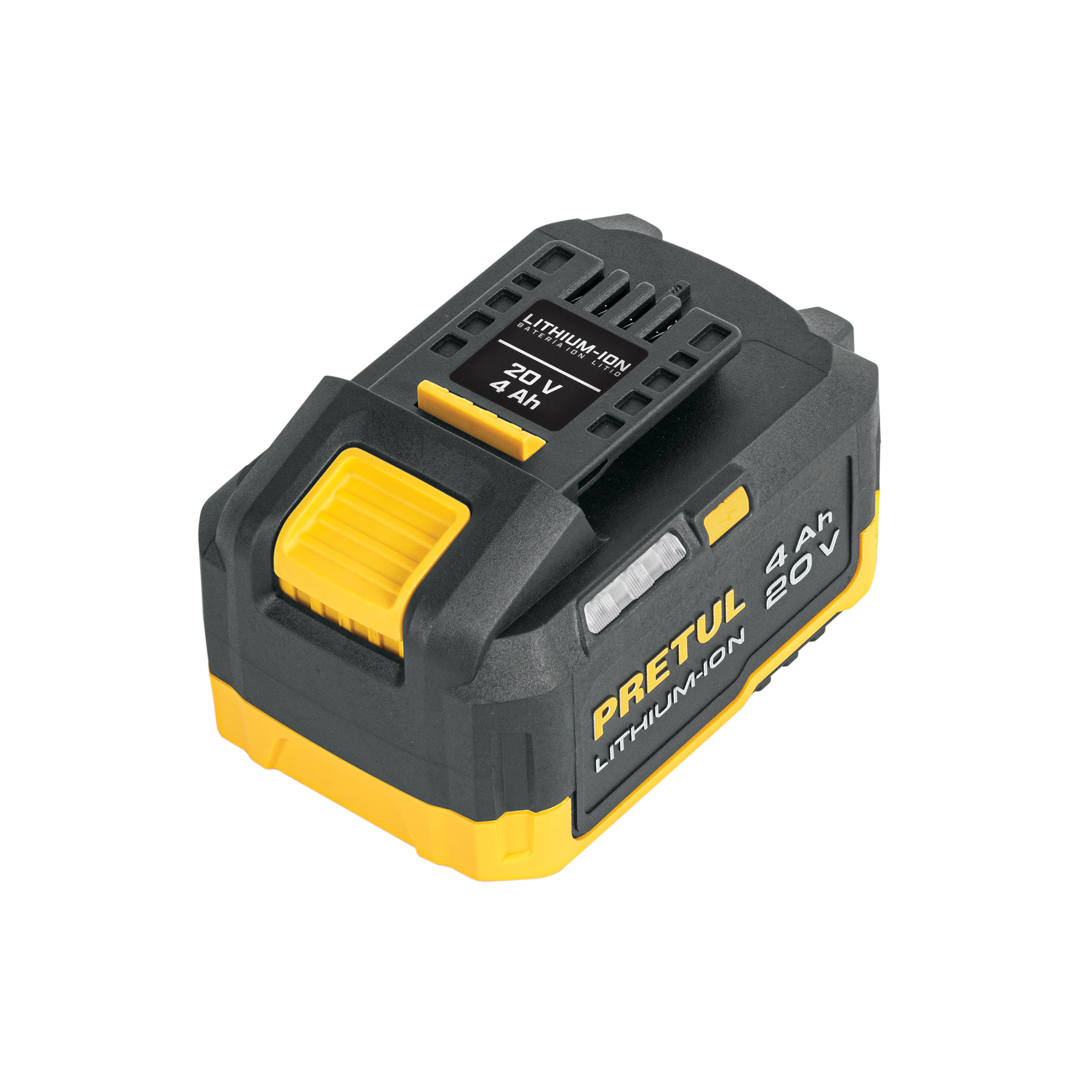 Batería ion litio, 20V, 4 Ah, PRETUL, 28275 - BAT-20P4 Batería ion litio, 20V, 4 Ah, PRETUL, 28275 - BAT-20P4