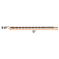 Broca para concreto, 1/2 x 12' - BCT-1/2X12 / 11233 Broca para concreto, 1/2 x 12' - BCT-1/2X12 / 11233
