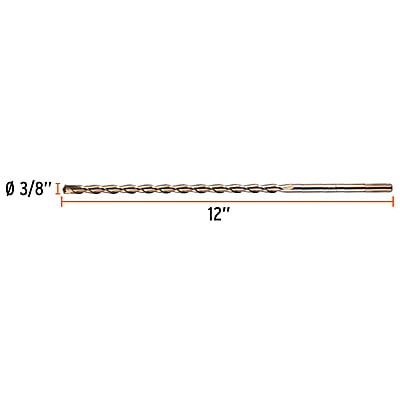 Broca para concreto, 3/8 x 12' - BCT-3/8X12 / 11227