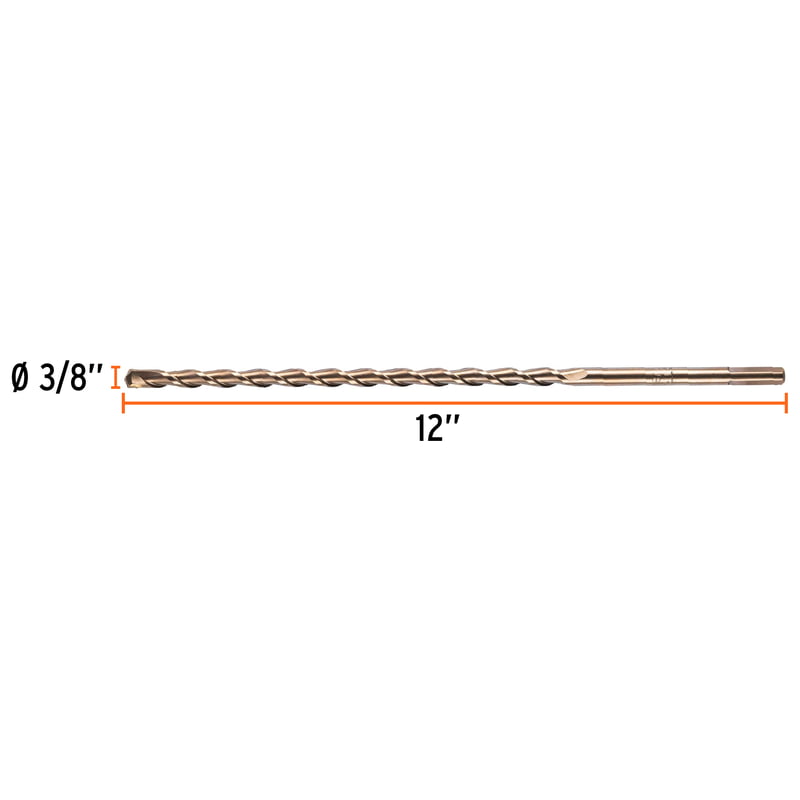 Broca para concreto, 3/8 x 12' - BCT-3/8X12 / 11227