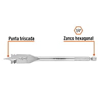 Broca plana de manita, 5/8' , Truper - BPT-5/8 / 11375