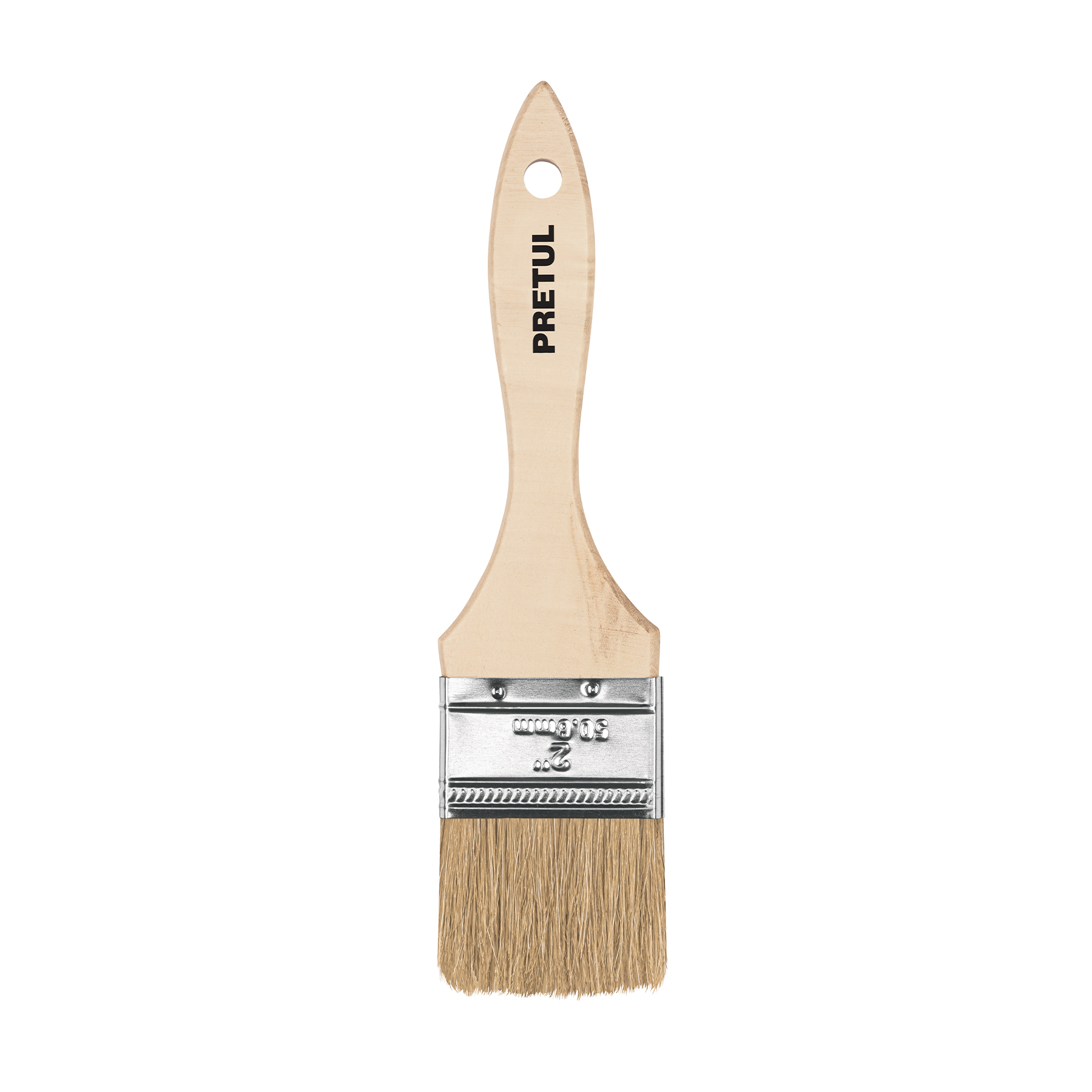 Brocha uso general, mango de madera, 2', Pretul - BRE-2 / 24473