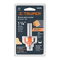Broca para router, española, 1-1/4', con balero - BROU-ESP1-1/4X / 10676