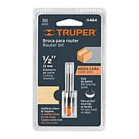 Broca para router, media caña, 1/2' con balero - BROU-MC1/2X / 11464
