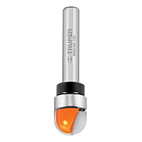 Broca para router, media caña, 1/2' con balero - BROU-MC1/2X / 11464