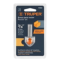Broca para router, media caña, 3/4' - BROU-MC3/4 / 11463 Broca para router, media caña, 3/4' - BROU-MC3/4 / 11463