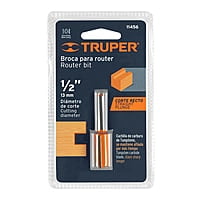 Broca para router, recta 2 filos, 1/2' - BROU-R2-1/2 / 11456 Broca para router, recta 2 filos, 1/2' - BROU-R2-1/2 / 11456