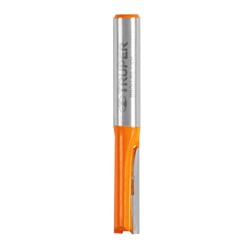 Broca para router, recta 2 filos, 1/4', mediana - BROU-R2-1/4M / 11452