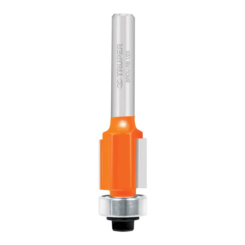 Broca para router, corte recto, 1/2' con balero - BROU-RB1/2X / 11444 Broca para router, corte recto, 1/2' con balero - BROU-RB1/2X / 11444