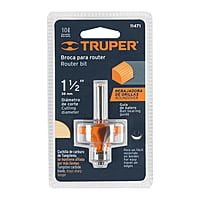 Broca para router, redondeado, 1-1/2' con balero - BROU-RD1-1/2X / 11471