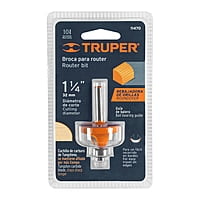 Broca para router, redondeado, 1-1/4' con balero - BROU-RD1-1/4X / 11470 Broca para router, redondeado, 1-1/4' con balero - BROU-RD1-1/4X / 11470