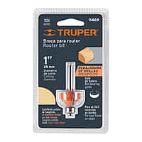 Broca para router, redondeado, 1' con balero - BROU-RD1X / 11469