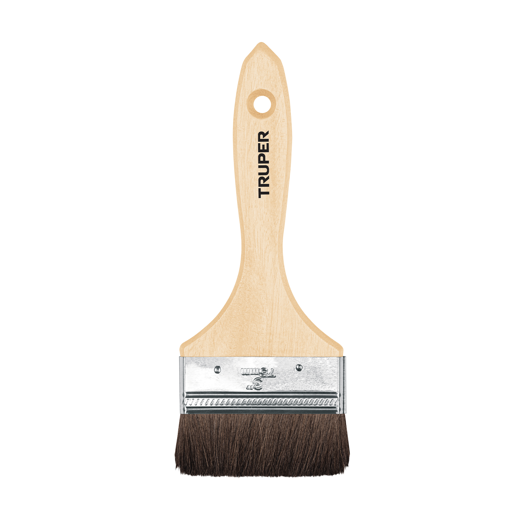 Brocha pelo de camello, mango de madera, 3' - BRT-3C / 12469