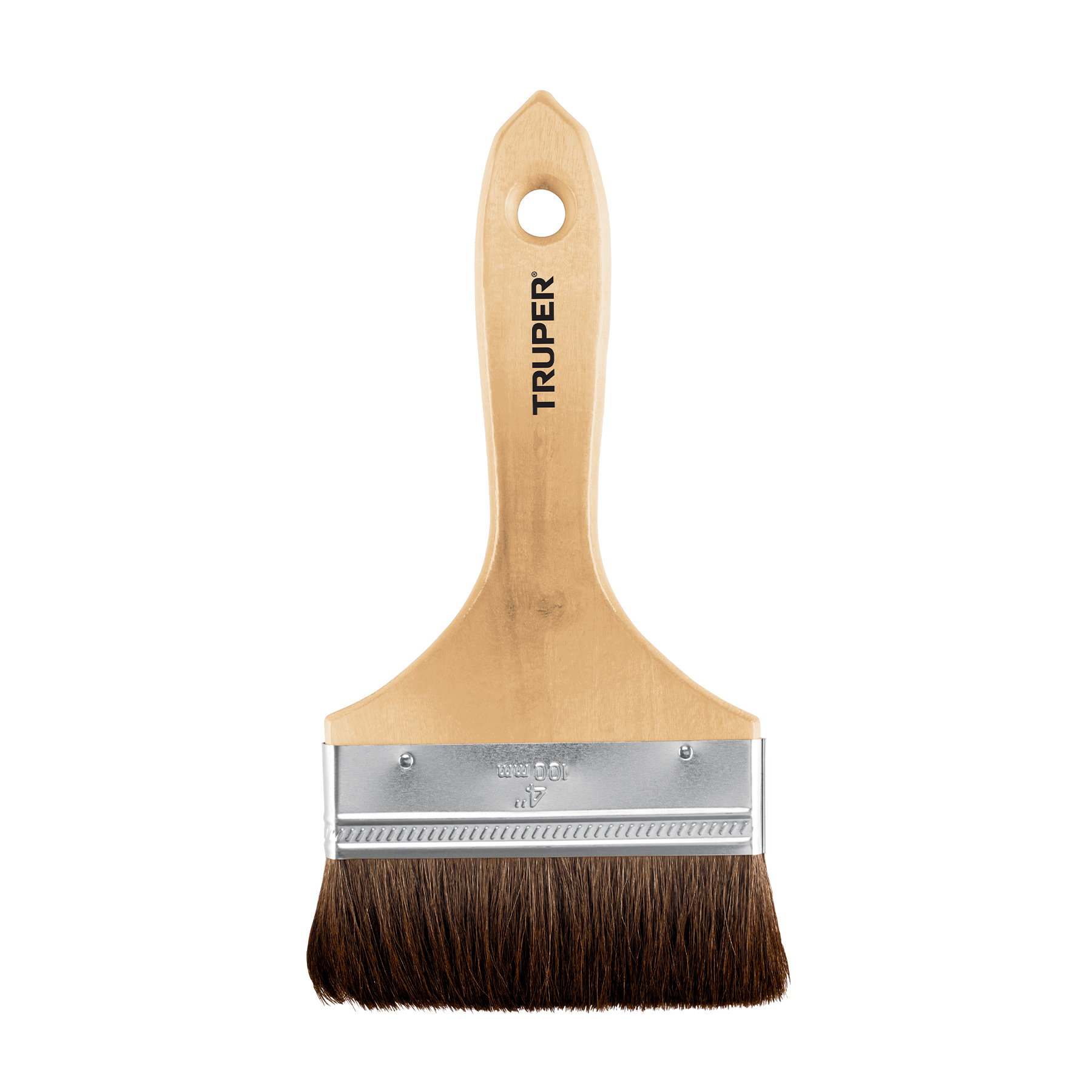 Brocha pelo de camello, mango de madera, 4' - BRT-4C / 12470