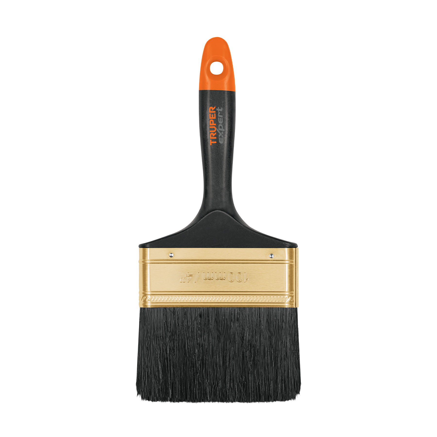 Brocha profesional, mango de plástico, 4', Truper Expert - BRT-4X / 17865