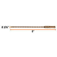 Broca SDS Plus 3/16 x 8' - BS-3/16X8 / 11261