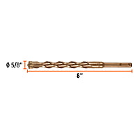 Broca SDS Plus 5/8 x 8' - BS-5/8X8 / 11284 Broca SDS Plus 5/8 x 8' - BS-5/8X8 / 11284