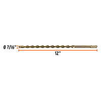 Broca SDS Plus 7/16 x 12' - BS-7/16X12 / 11271