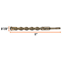 Broca SDS Plus 7/8 x 11' - BS-7/8X11 / 11288 Broca SDS Plus 7/8 x 11' - BS-7/8X11 / 11288