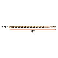 Broca SDS Plus 7/8 x 18' - BS-7/8X18 / 11260 Broca SDS Plus 7/8 x 18' - BS-7/8X18 / 11260