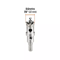 Brocasierra de carburo de tungsteno, 7/8', Truper, 103214 - BSC-7/8 Brocasierra de carburo de tungsteno, 7/8', Truper, 103214 - BSC-7/8