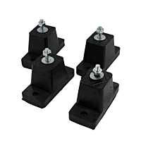 Base de Caucho Antivibración, Condensadora kit 4 pzs - BSCDAA005 Base de Caucho Antivibración, Condensadora kit 4 pzs - BSCDAA005
