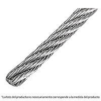 Metro de cable flexible 1/2' de acero 7x19 hilos, 75 m - CAB-1/2F / 48819 Metro de cable flexible 1/2' de acero 7x19 hilos, 75 m - CAB-1/2F / 48819