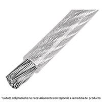 Metro de cable rígido 1/8' acero 7x7 recubierto PVC, 300 m - CAB-1/8RX3 / 48806