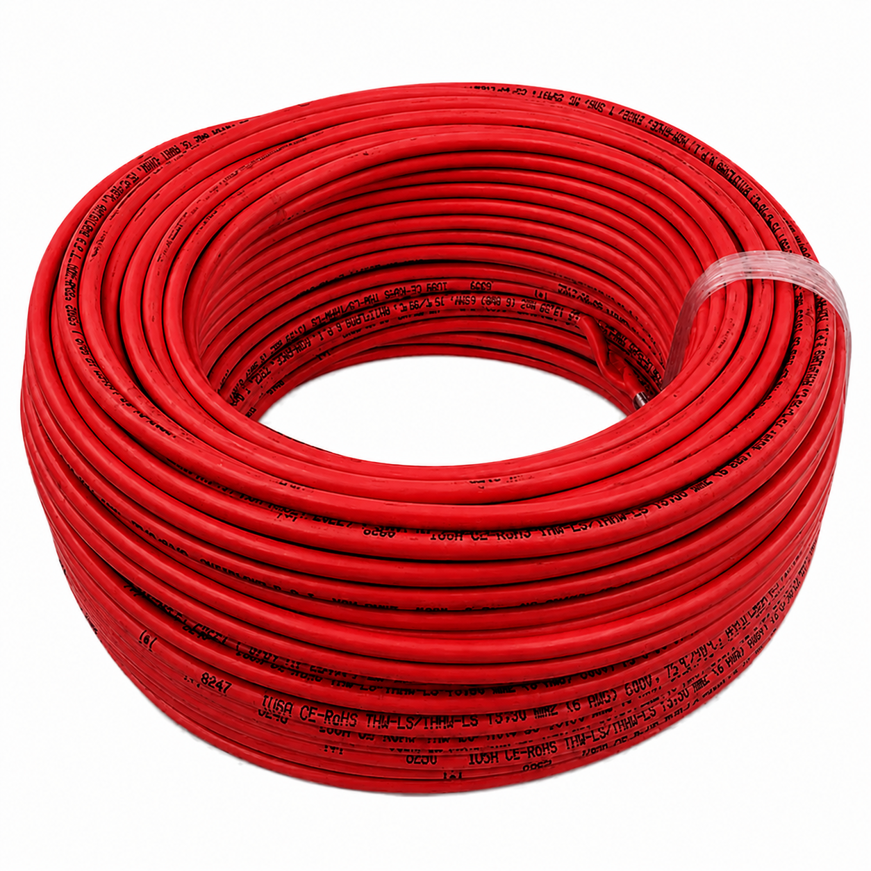 Cable THHW Rojo, Calibre 4 - CAB-4R Cable THHW Rojo, Calibre 4 - CAB-4R