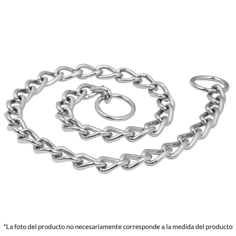 Collar de 45 cm de entrenamiento para perro, eslabón 2 mm - CACA-20 / 44289 Collar de 45 cm de entrenamiento para perro, eslabón 2 mm - CACA-20 / 44289