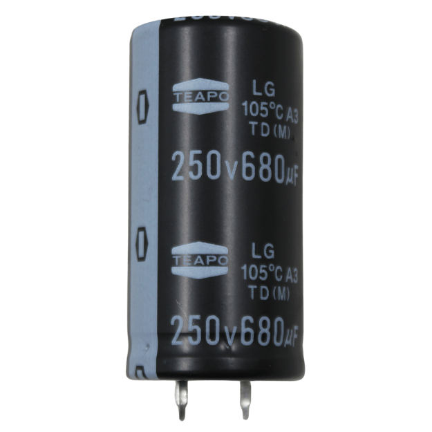Capacitor para Tablilla Electronica, 680 Mf a 250V - CAEL680MF250V