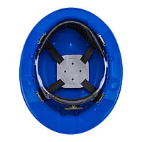 Casco de seguridad, ajuste de intervalos, azul, Pretul - CAS-ZP / 25039