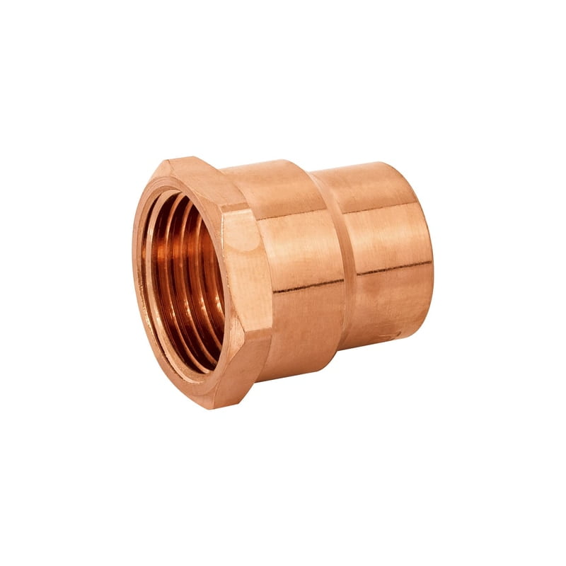 Conector de cobre, rosca interior 1/2' - CC-601 / 49656 Conector de cobre, rosca interior 1/2' - CC-601 / 49656