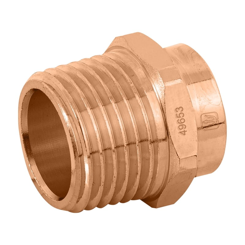 Conector de cobre, rosca exterior 2' - CC-616 / 48897 Conector de cobre, rosca exterior 2' - CC-616 / 48897