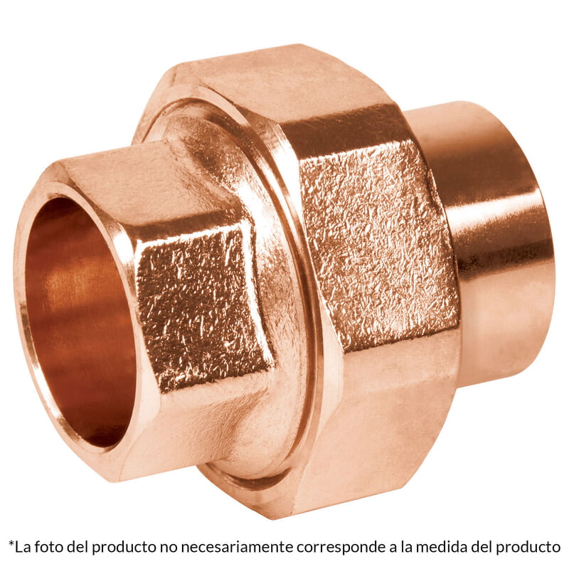 Tuerca unión, cobre a rosca externa, 3/4' - CC-972 / 49660 Tuerca unión, cobre a rosca externa, 3/4' - CC-972 / 49660