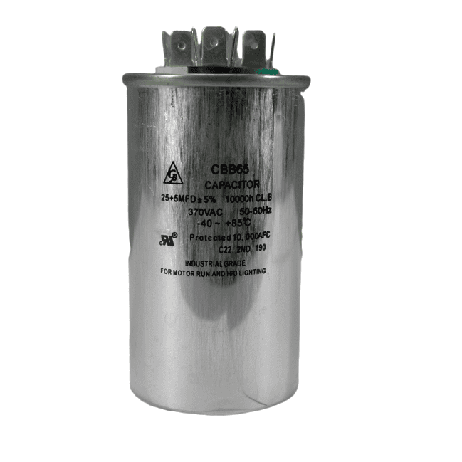 Capacitor De Trabajo Dual 370V, 25/5Mfd Barreto - Cd-R25D