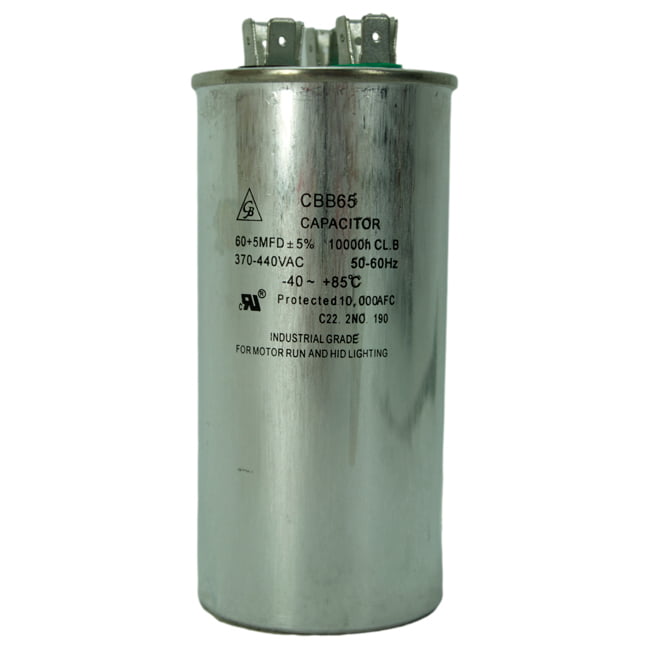 Capacitor Dual 60 5 Mfd 440 Vac-CD-R60D