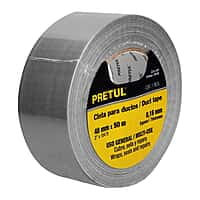 Cinta para ducto, 50 m, Pretul - CDU-50P / 20530 Cinta para ducto, 50 m, Pretul - CDU-50P / 20530