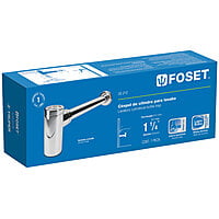 Céspol de bote p/lavabo minimalista s/contra, cromo, 1-1/4' - CE-212 / 49987 Céspol de bote p/lavabo minimalista s/contra, cromo, 1-1/4' - CE-212 / 49987